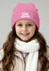 Wintermütze Kinder Beanie Spruch Ciao Kakao  Mädchen Patch Aufdruck Print Strickmütze MoonWorks®preview