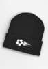 Wintermütze Kinder Fussball Sport Beanie Jungen Aufdruck Print Strickmütze Kindermütze Geschenkidee Fussballer MoonWorks®preview