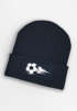 Wintermütze Kinder Fussball Sport Beanie Jungen Aufdruck Print Strickmütze Kindermütze Geschenkidee Fussballer MoonWorks®preview
