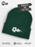Wintermütze Kinder Fussball Sport Beanie Jungen Aufdruck Print Strickmütze Kindermütze Geschenkidee Fussballer MoonWorks®preview