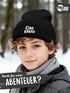 Wintermütze Kinder Spruch Ciao Kakao Beanie Jungen Patch Aufdruck Print Strickmütze Kindermütze MoonWorks®preview