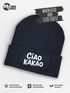Wintermütze Kinder Spruch Ciao Kakao Beanie Jungen Patch Aufdruck Print Strickmütze Kindermütze MoonWorks®preview