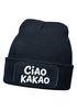 Wintermütze Kinder Spruch Ciao Kakao Beanie Jungen Patch Aufdruck Print Strickmütze Kindermütze MoonWorks®preview
