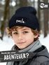 Wintermütze Kinder Spruch Smile Beanie Jungen Patch Aufdruck Print Strickmütze Kindermütze MoonWorks®preview
