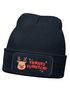 Wintermütze Kinder Weihnachtsmotiv Beanie Jungen Rentier Aufdruck Fohes Funkeln Print Strickmütze Kindermütze MoonWorks®preview