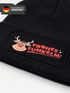 Wintermütze Kinder Weihnachtsmotiv Beanie Jungen Rentier Aufdruck Fohes Funkeln Print Strickmütze Kindermütze MoonWorks®preview
