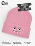 Wintermütze Mädchen Monster Design Patch Aufdruck Print Strickmütze Kinder Beanie MoonWorks®preview