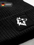 Wintermütze mit Aufdruck Wolf Kinder Beanie Jungen Patch Print Strickmütze Winter Accessoires MoonWorks®preview