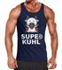 Witziges Herren Tanktop Super Kuhl Kuh Moonworks®preview