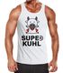 Witziges Herren Tanktop Super Kuhl Kuh Moonworks®preview