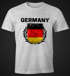 WM 2026 T-Shirt Herren Fußball Deutschland Vintage Flagge Fanshirt MoonWorks®preview