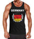 WM Fußball-Sommer 2026 Tanktop Fanshirt Herren Fußball Deutschland Flagge Vintage MoonWorks®preview
