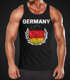 WM Fußball-Sommer 2026 Tanktop Fanshirt Herren Fußball Deutschland Flagge Vintage MoonWorks®preview