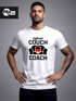 WM Shirt Couch Coach Official Fußball Fan Deustchland Herren T-Shirt Moonworks®preview