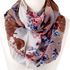 XXL Schlauchschal Infinity Loop Schal Rundschal Blumen Flower Tube Scarf Damenpreview