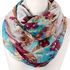 XXL Schlauchschal Infinity Loop Schal Rundschal Blumen Flower Tube Scarf Damenpreview