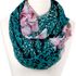 XXL Schlauchschal Infinity Loop Schal Rundschal Leo Print Muster Blumen Leopardepreview