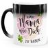Zaubertasse Farbwechsel Spruch Glück ist eine Mama wie dich zu haben Kleeblatt Herz Geschenk Muttertag SpecialMe®preview