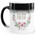 Zaubertasse Farbwechsel Tasse Blumige Schimpfworte Blumen lustige Bürotasse Geschenk Gag Beleidigungen MoonWorks®preview