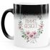 Zaubertasse Farbwechsel Tasse Blumige Schimpfworte Blumen lustige Bürotasse Geschenk Gag Beleidigungen MoonWorks®preview