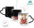 Zaubertasse Herz-Henkel Geschenk Teddy Motiv optional personalisierbar Danke sagen Trost spenden Mut machen SpecialMe®preview