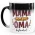 Zaubertasse Kaffee-Tasse mit Spruch Nur die beste Mama wird zur Oma befördert Geschenk Muttertag Großmutter SpecialMe®preview