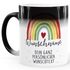 Zaubertasse Regenbogen personalisiert mit Name und Wunschtext dein eigener Text personalisierbare Geschenke SpecialMe®preview