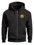Zip Hoodie Herren Outdoor Motiv Bäume Sweatjacke mit Kapuze Logoprint Fashion Streetstyle Neverless®preview