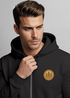 Zip Hoodie Herren Outdoor Motiv Bäume Sweatjacke mit Kapuze Logoprint Fashion Streetstyle Neverless®preview