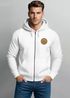 Zip Hoodie Herren Outdoor Motiv Bäume Sweatjacke mit Kapuze Logoprint Fashion Streetstyle Neverless®preview