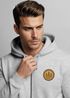 Zip Hoodie Herren Outdoor Motiv Bäume Sweatjacke mit Kapuze Logoprint Fashion Streetstyle Neverless®preview