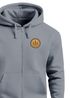 Zip Hoodie Herren Outdoor Motiv Bäume Sweatjacke mit Kapuze Logoprint Fashion Streetstyle Neverless®preview