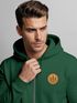 Zip Hoodie Herren Outdoor Motiv Bäume Sweatjacke mit Kapuze Logoprint Fashion Streetstyle Neverless®preview