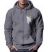 Zip-Hoodie Herren Polygon Wolf Wald Sweatjacke Kapuze Print Outdoor Zipjacke Männer Fashion Neverless®preview