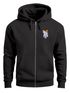 Zip-Hoodie Herren Polygon Wolf Wald Sweatjacke Kapuze Print Outdoor Zipjacke Männer Fashion Neverless®preview