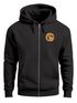 Zip Hoodie Herren Print Outdoor Logo Bäume Wald Sweatjacke mit Kapuze Zipjacke Männer Fashion Streetstyle Neverless®preview