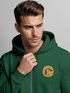 Zip Hoodie Herren Print Outdoor Logo Bäume Wald Sweatjacke mit Kapuze Zipjacke Männer Fashion Streetstyle Neverless®preview