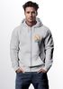 Zip-Hoodie Herren Retro Sweatjacke mit Kapuze Good Vibes Logo Motiv Zipjacke Männer Fashion Streetstyle Neverless®preview