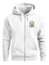 Zip-Hoodie Herren Retro Sweatjacke mit Kapuze Good Vibes Logo Motiv Zipjacke Männer Fashion Streetstyle Neverless®preview