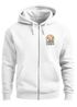 Zip-Hoodie Herren Retro Sweatjacke mit Kapuze Good Vibes Logo Motiv Zipjacke Männer Fashion Streetstyle Neverless®preview