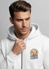 Zip-Hoodie Herren Retro Sweatjacke mit Kapuze Good Vibes Logo Motiv Zipjacke Männer Fashion Streetstyle Neverless®preview