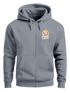 Zip-Hoodie Herren Retro Sweatjacke mit Kapuze Good Vibes Logo Motiv Zipjacke Männer Fashion Streetstyle Neverless®preview