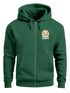 Zip-Hoodie Herren Retro Sweatjacke mit Kapuze Good Vibes Logo Motiv Zipjacke Männer Fashion Streetstyle Neverless®preview