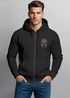 Zip-Hoodie Herren Sparta Sweatjacke Kapuze Print Aufdruck Motiv Zipjacke Männer Fashion Streetstyle Neverless®preview