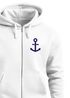 Zip-Hoodie Herren Sweatjacke mit Kapuze Anker Logo Print Männer Fashion Streetstyle Neverless®preview