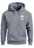 Zip-Hoodie Herren Sweatjacke mit Kapuze Moin Nordisch Anker Print Zipjacke Männer Fashion Streetstyle Neverless®preview