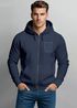 Zip Hoodie Herren Sweatjacke mit Kapuze Print Aufdruck Motiv Zipjacke Männer Fashion Streetstyle Neverless®preview